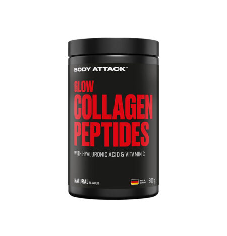 Body Attack Glow Collagen Peptides – Reines Kollagen für Haut, Haare & Gelenke