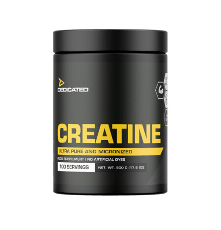 Dedicated Nutrition Creatine – Reines mikronisiertes Creatin Monohydrat