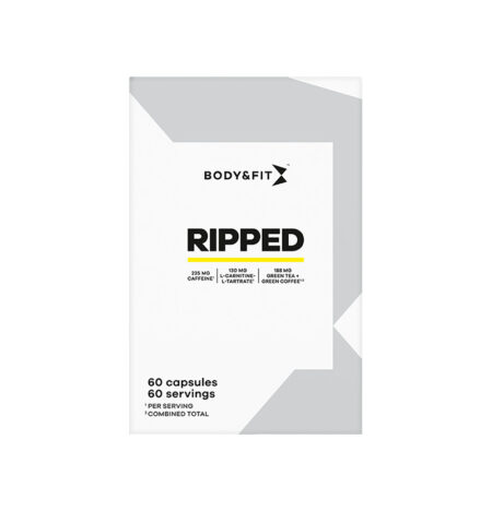 Body & Fit Ripped! – Thermogener Fatburner in praktischen Kapseln
