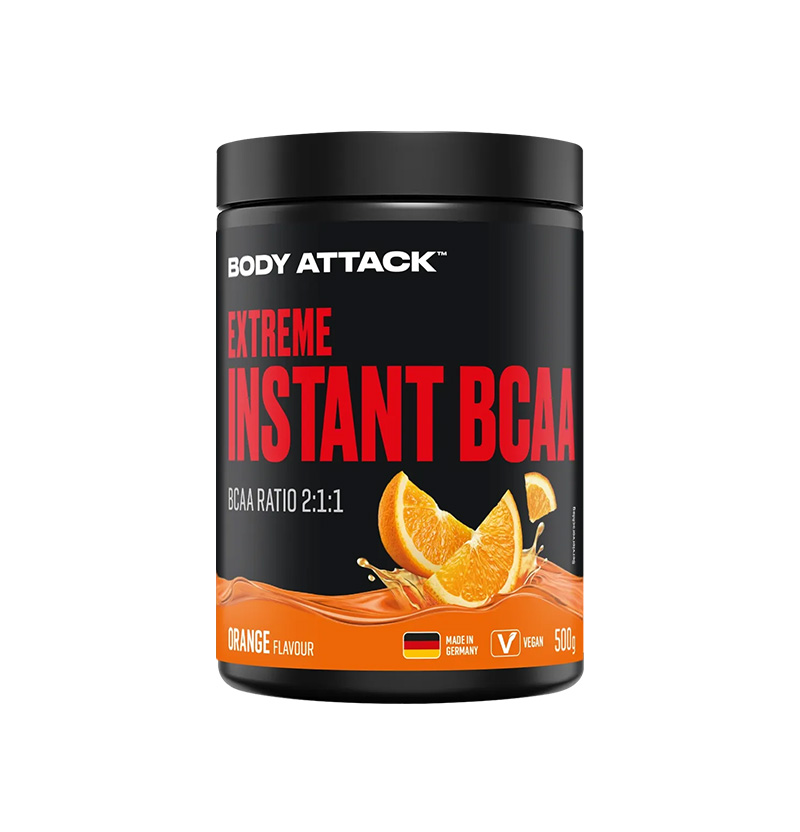 Body Attack Extreme Instant BCAA – Hochdosierte BCAAs für Muskelaufbau & Regeneration