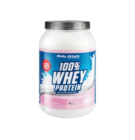 Body Attack 100% Whey Protein – hochwertiges Eiweiß für Muskelaufbau & Regeneration. Schnelle Aufnahme, guter Geschmack, ideal nach dem Training.