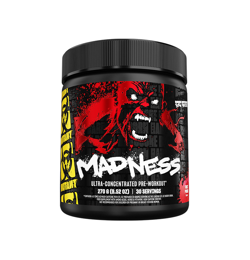 Mutant Madness – Ultra-konzentrierter Pre‑Workout-Booster für extreme Energie & Pump