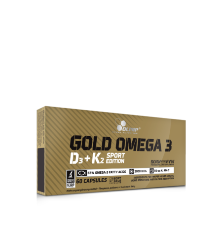 Olimp Gold Omega 3 D3 + K2 Sport Edition – Premium Fettsäuren für aktive Sportler