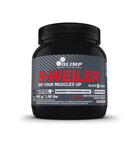 Olimp R-Weiler® Black Series – Hardcore Pre-Workout Formel für maximale Performance