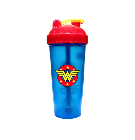 Perfect Shaker® Wonder Woman Hero Series – 600 ml Fitness-Shaker mit Power-Design